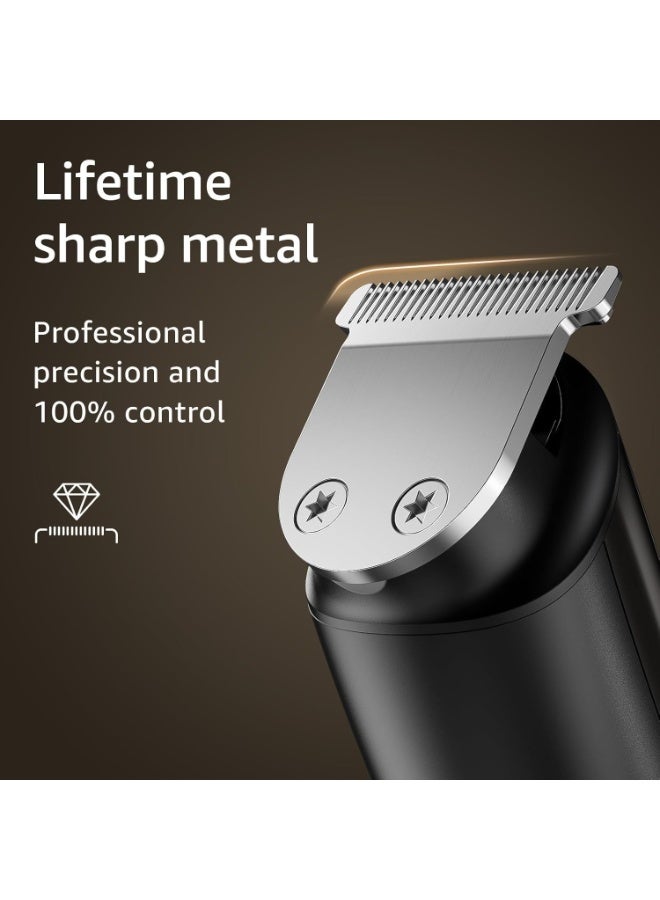 general Beard Trimmer for Men: Professional Barber Hair Clippers - 12-in-1 Cordless Grooming Kit - Waterproof Electric Razor with Turbo Speed & Precision Blades - Image 3